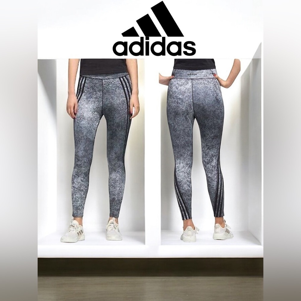 NWOT, Adidas, Feel Brilliant 7/8 Tights Climalite, Medium, Black 🏃♀️➡️